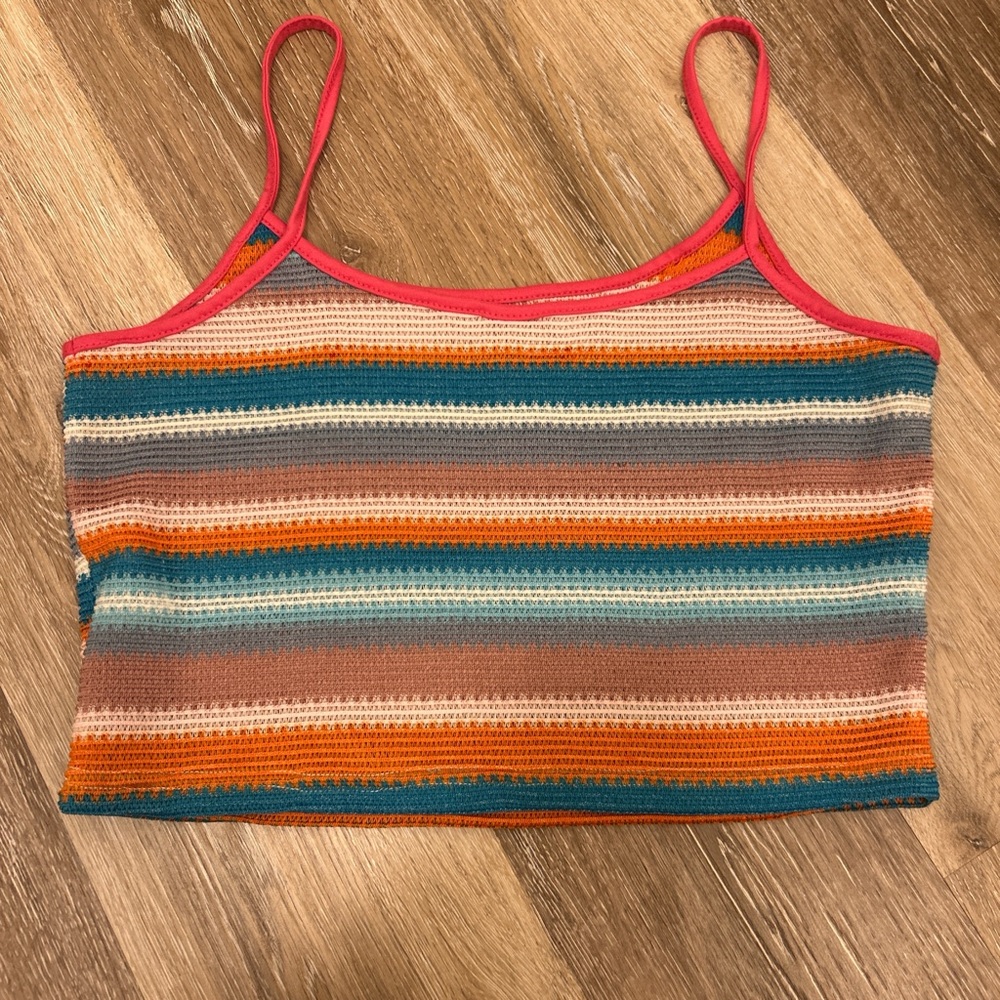 SHEIN Multicolor Striped Tank Top